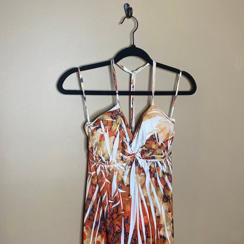 Playful Wild Print Summer Maxi Dress - Picture 3 of 11